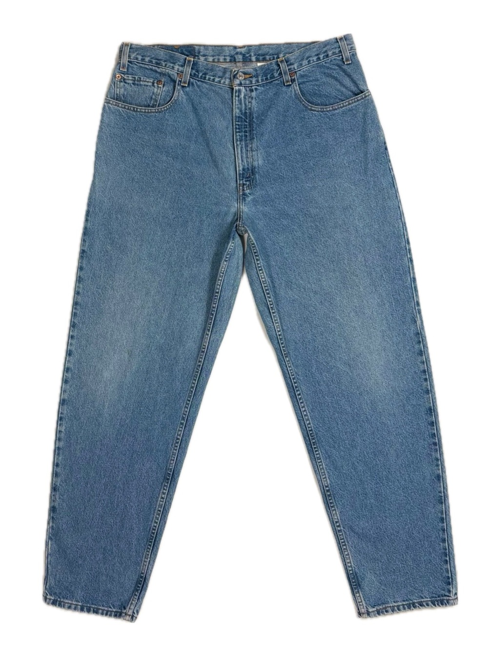 Vtg 2002 USA Levi 560 Loose Fit Tapered Leg Medium Wash Blue Jeans Men W38 I32